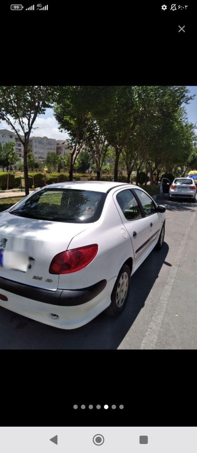 پژو ۲۰۶ صندوق دار v8 - 1394