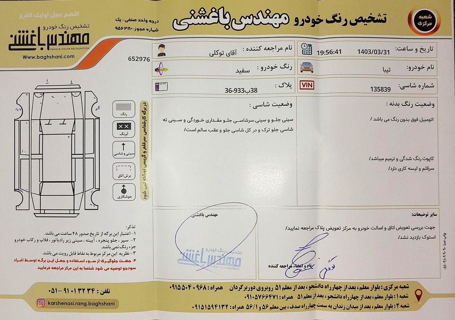 تیبا 2 EX رینگ آلومینیومی - 1397