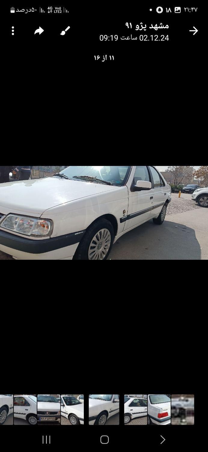 پژو 405 بنزینی GLX - TU5 - 1391