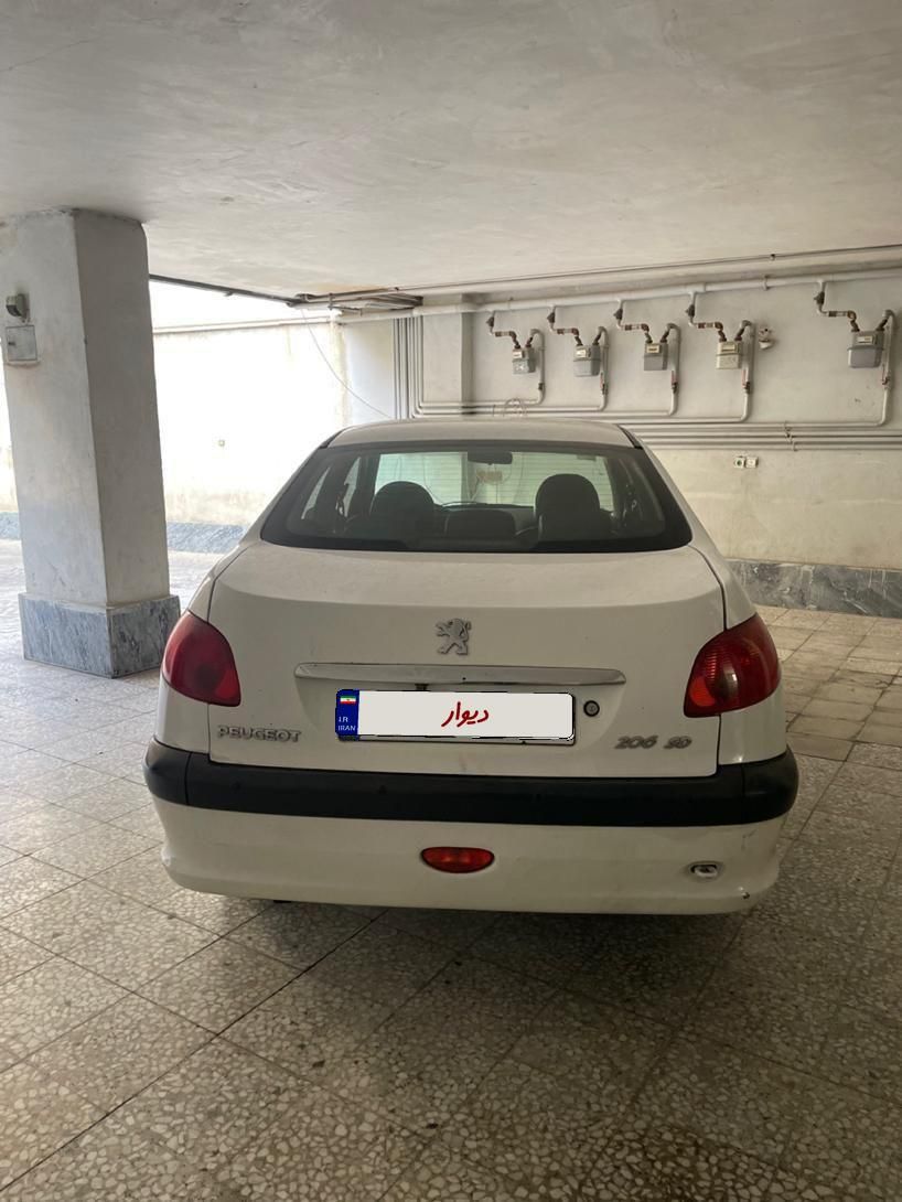 پژو ۲۰۶ صندوق دار v9 - 1390