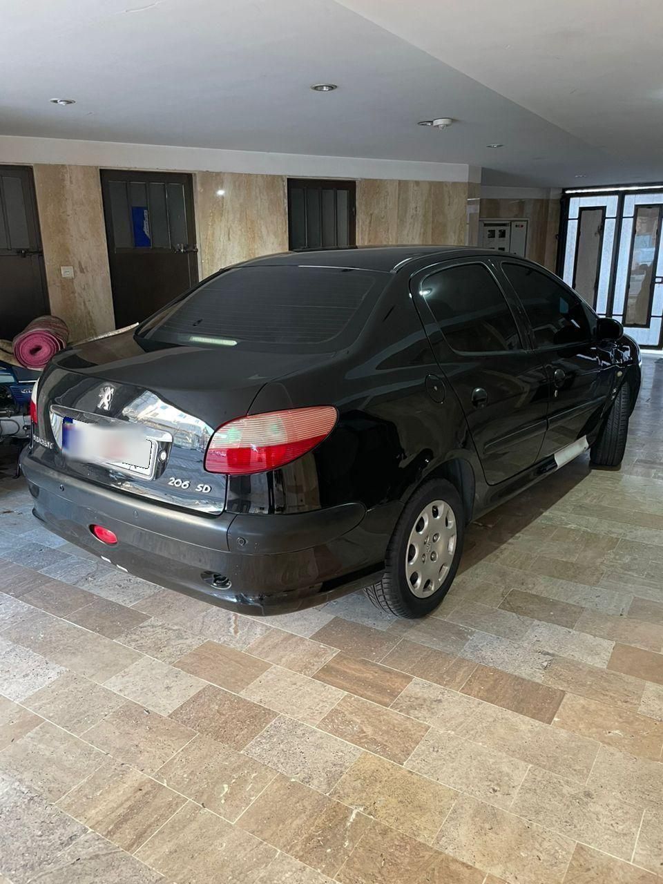 پژو ۲۰۶ صندوق دار v8 - 1390