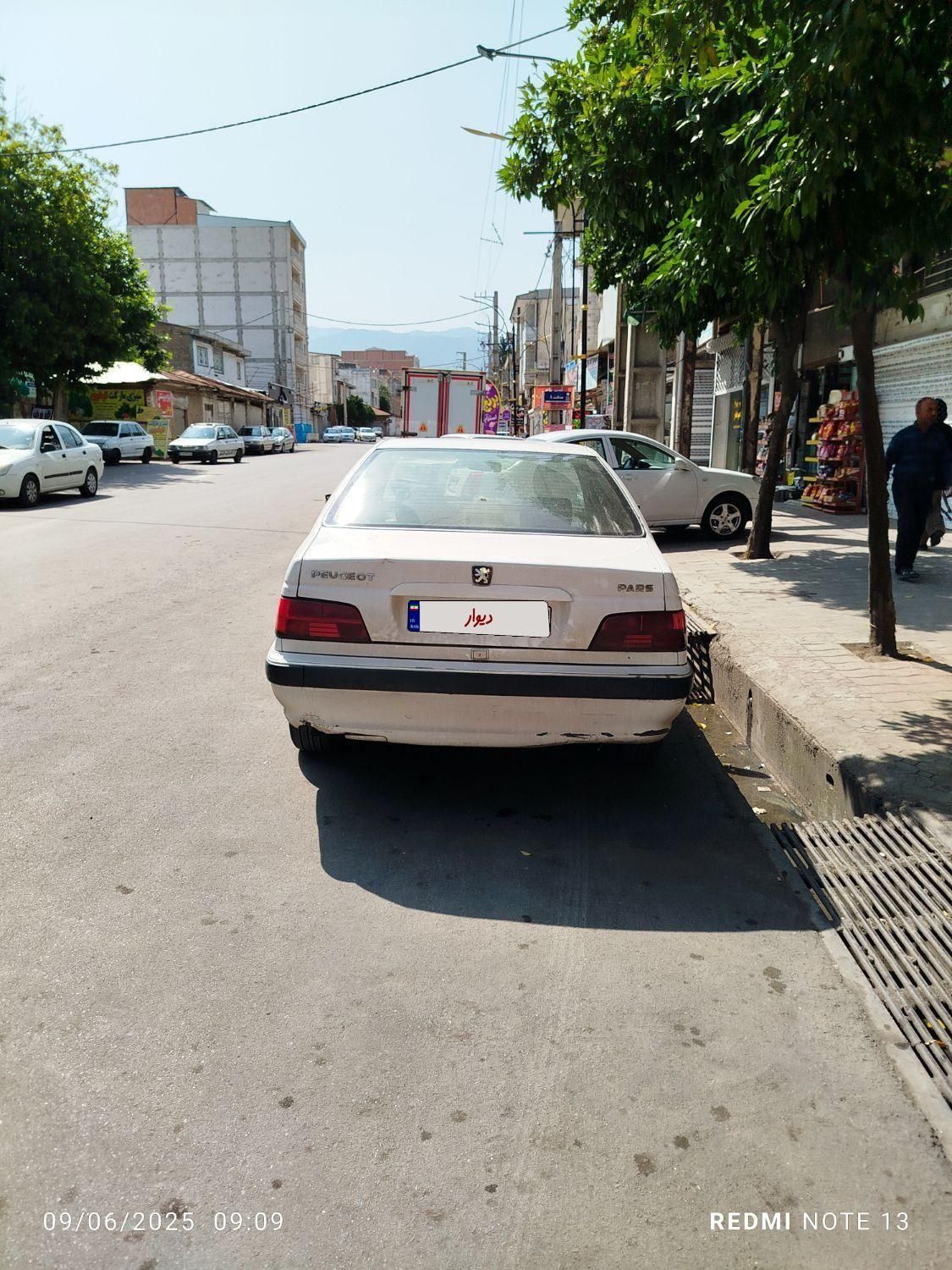 پژو پارس دوگانه سوز - 1390