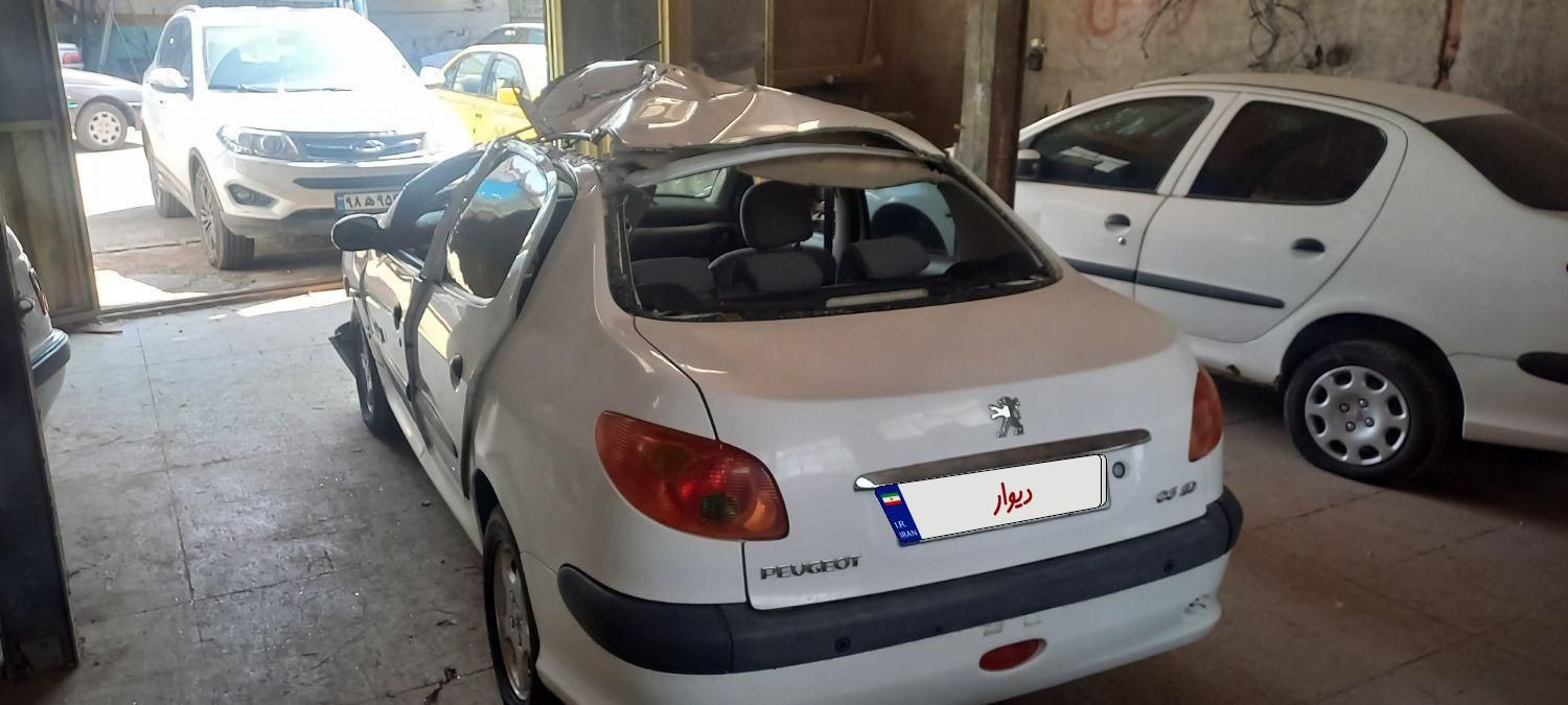 پژو ۲۰۶ صندوق دار v8 - 1393