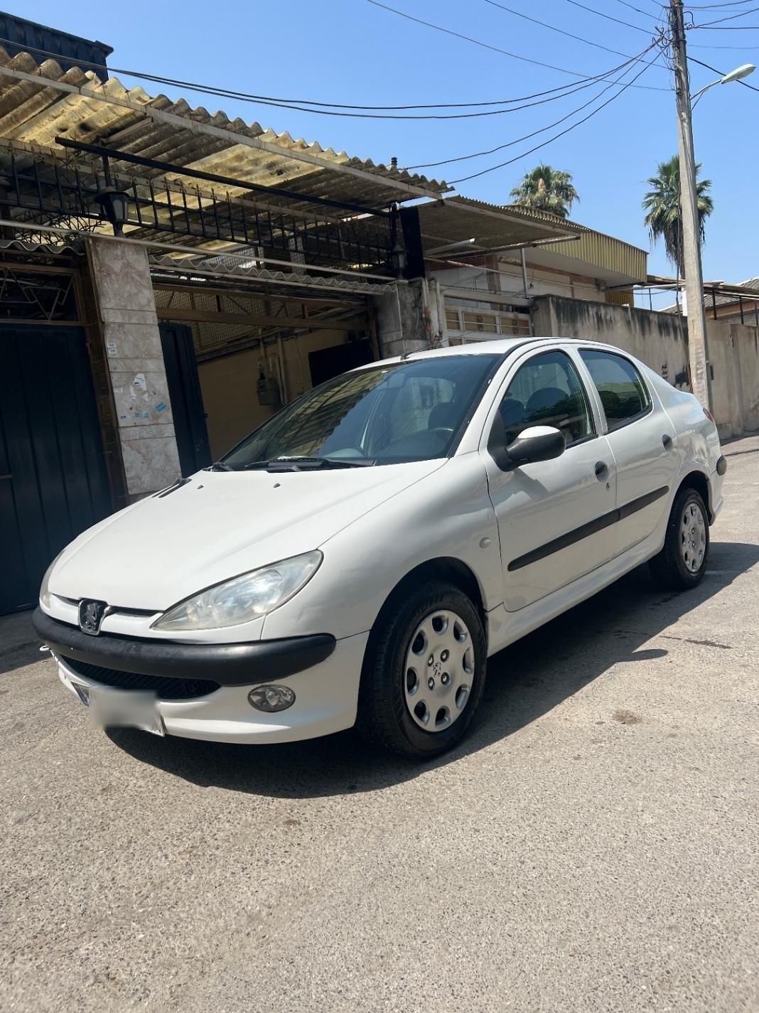 پژو ۲۰۶ صندوق دار v8 - 1389