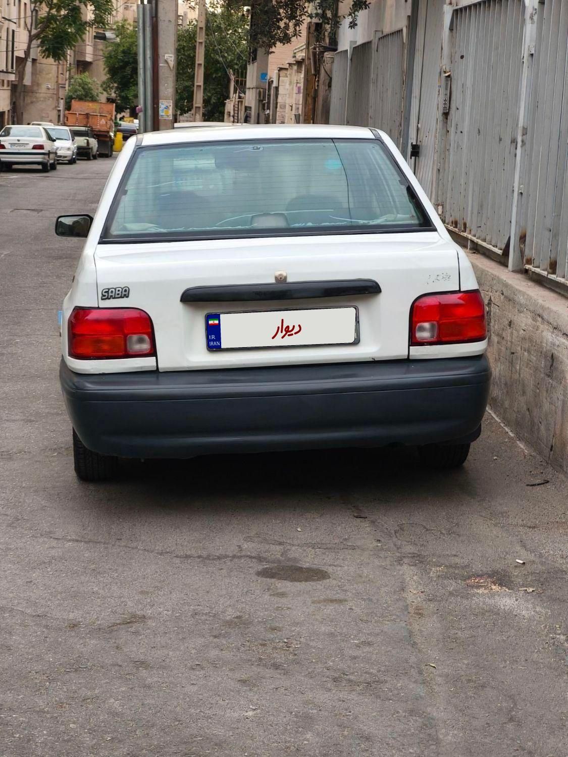 پراید صبا بنزینی - 1387