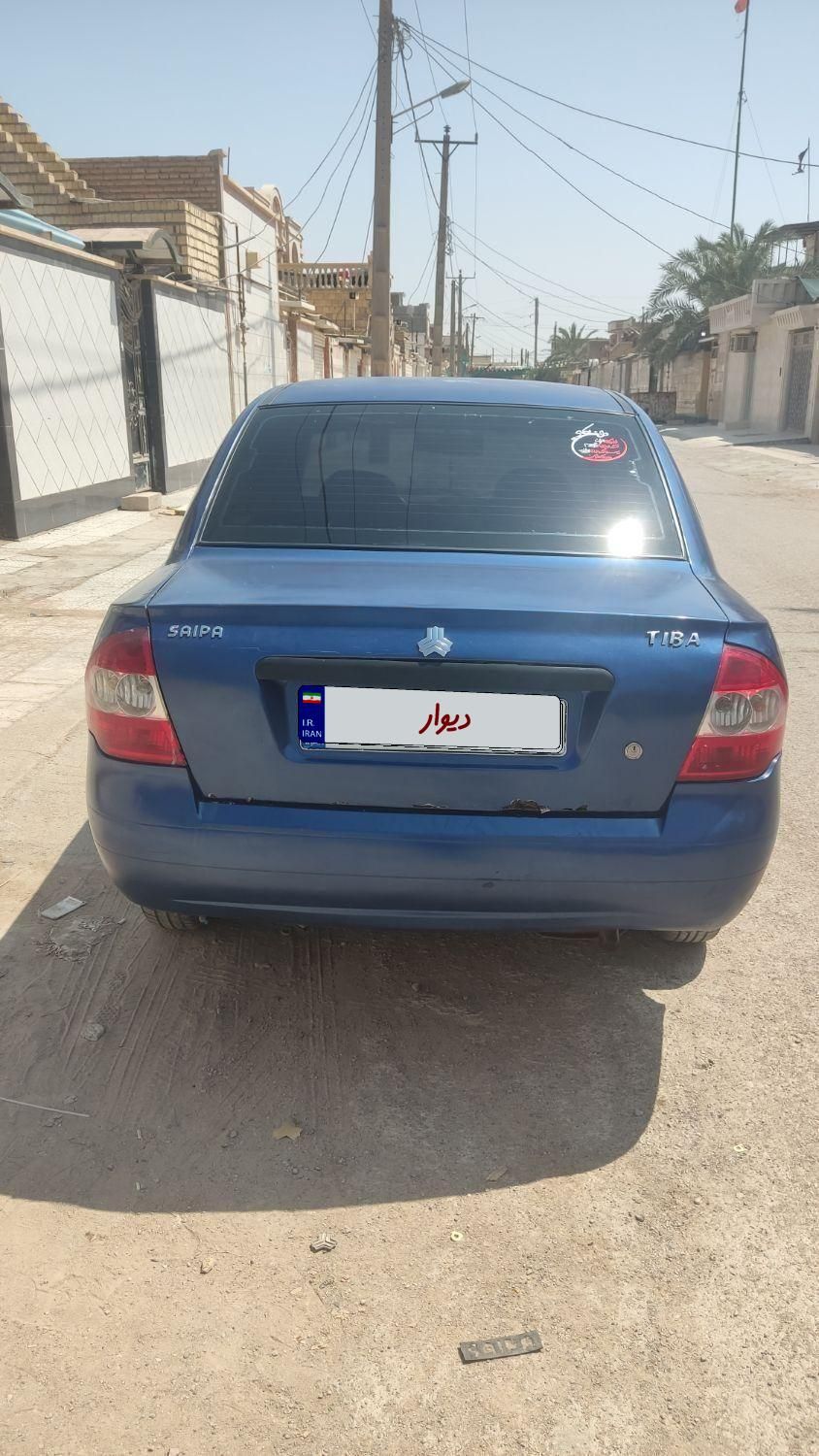 تیبا صندوق دار LX دوگانه سوز - 1391