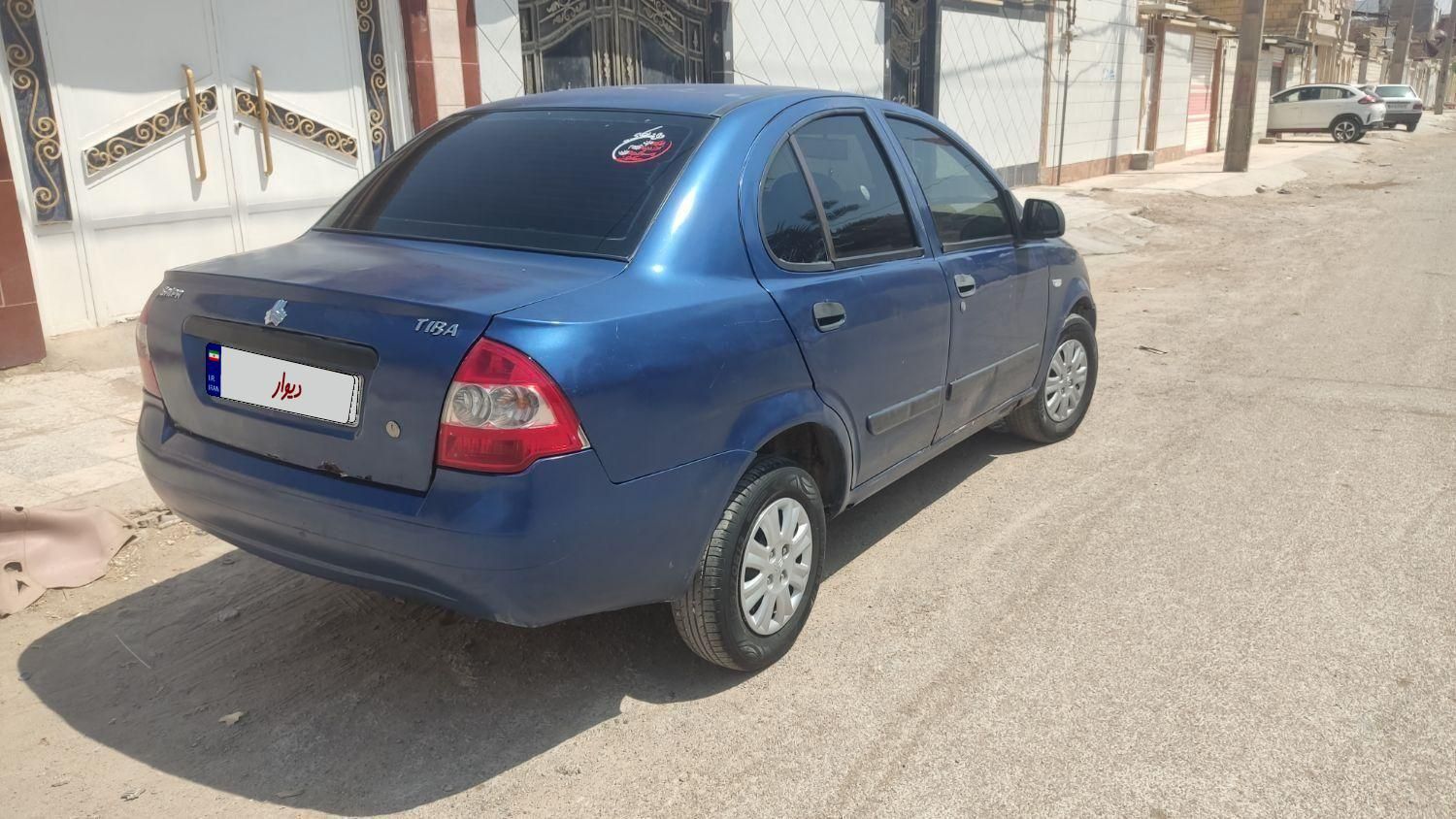 تیبا صندوق دار LX دوگانه سوز - 1391