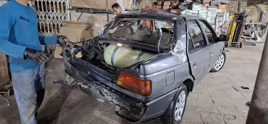 پژو 405 SLX دوگانه سوز XU7 - 1396