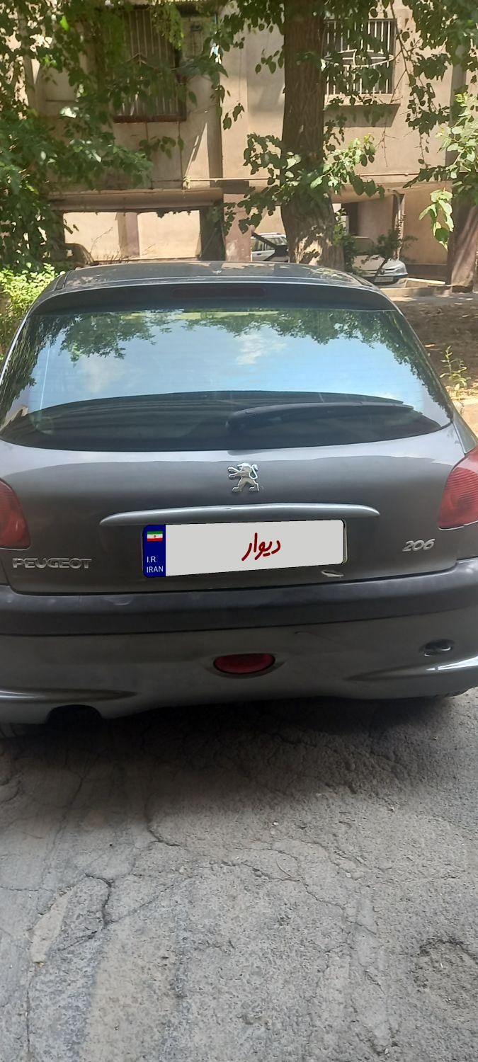 پژو 206 تیپ 2 - 1386