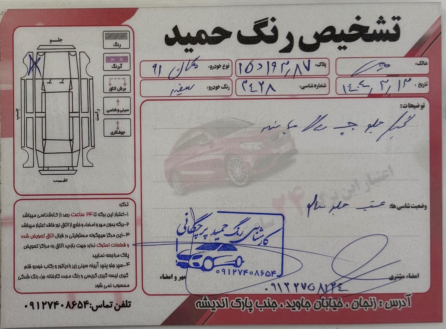 رنو مگان پارس خودرو 2000 - 2012