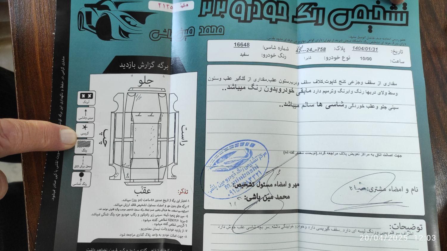 کاپرا دو کابین دو دیفرانسیل دنده ای - 2016