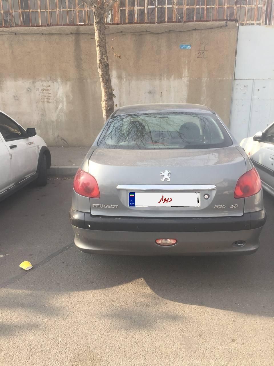 پژو ۲۰۶ صندوق دار v20 - 1390