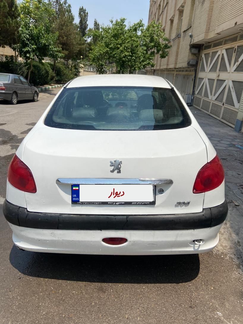 پژو ۲۰۶ صندوق دار v20 - 1387