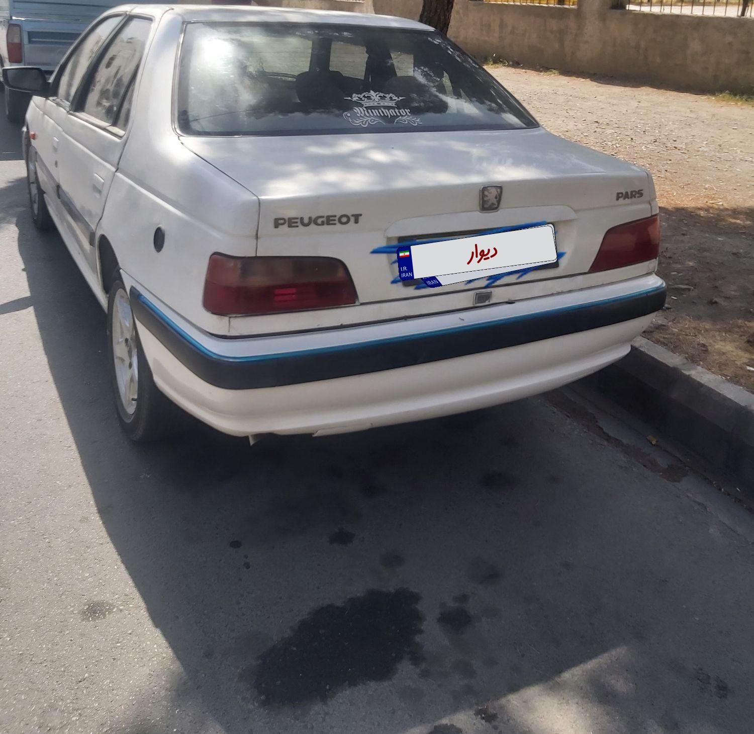 پژو پارس دوگانه سوز - 1389