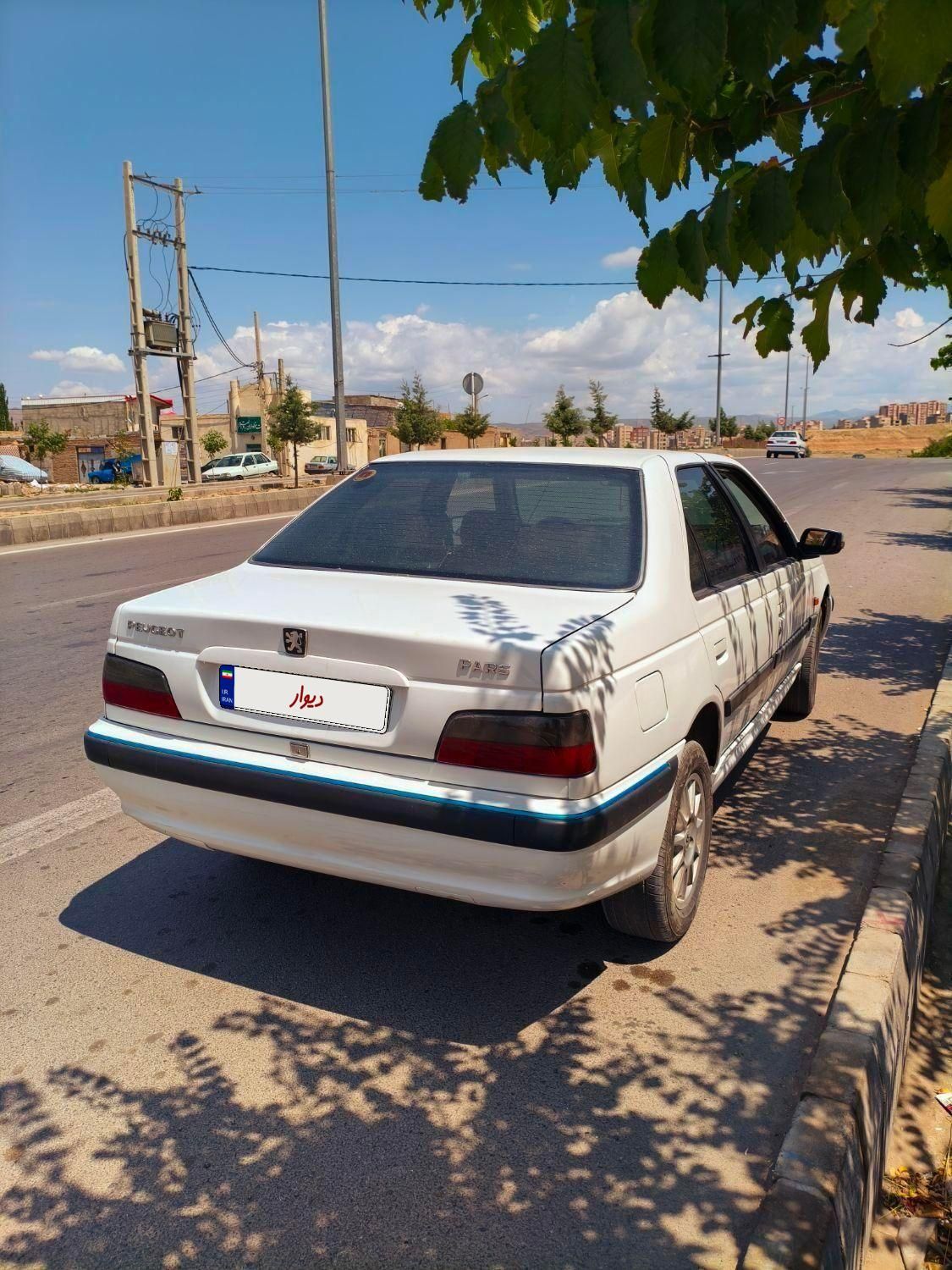 پژو پارس دوگانه سوز - 1388