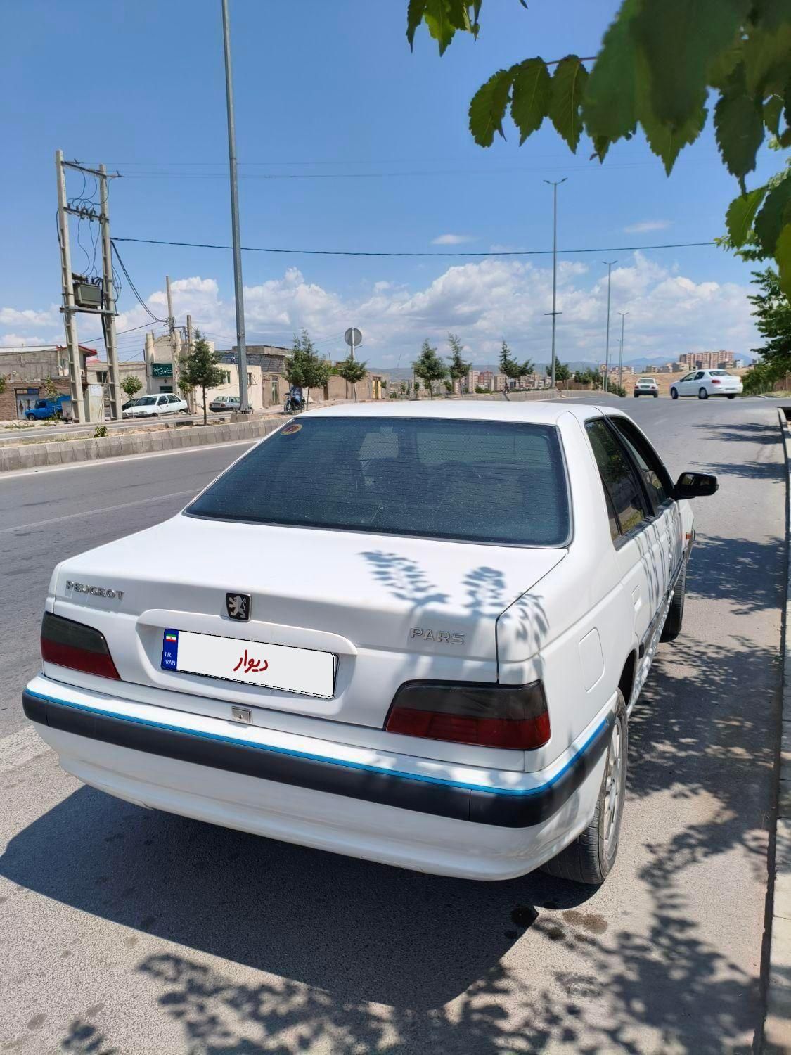 پژو پارس دوگانه سوز - 1388
