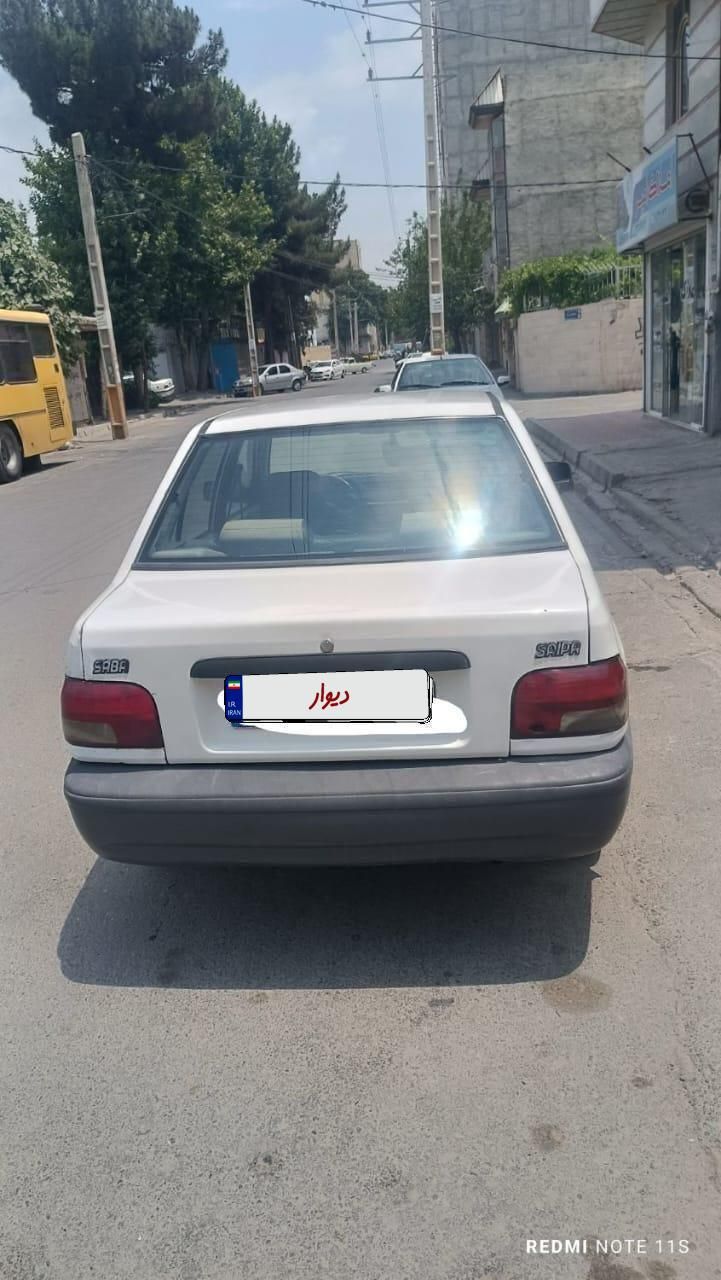 پراید صبا بنزینی - 1389