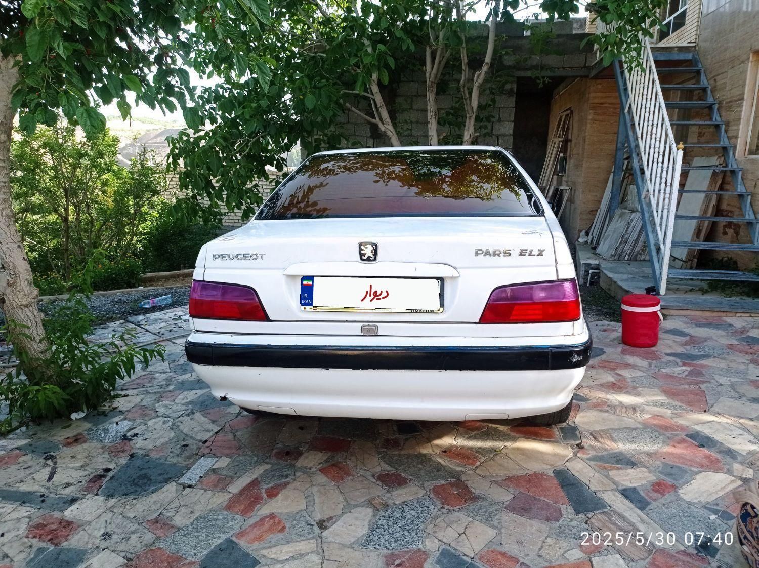 پژو پارس دوگانه سوز - 1387