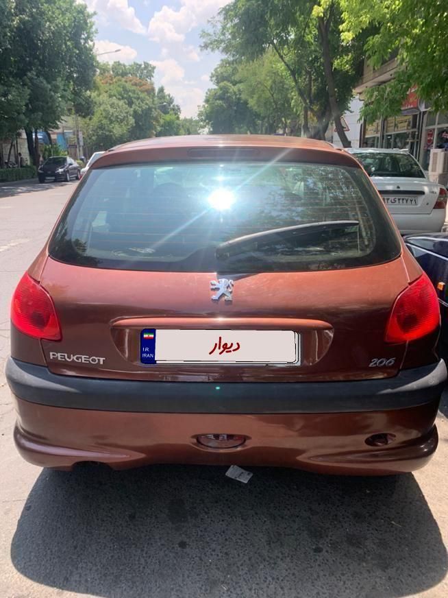 پژو 206 تیپ 2 - 1387
