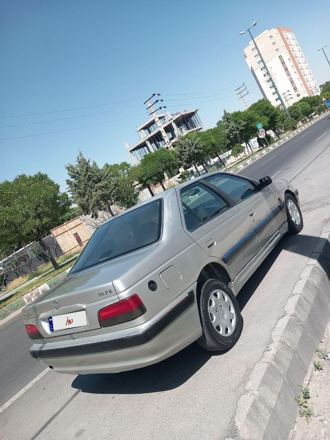 پژو پارس دوگانه سوز - 1381