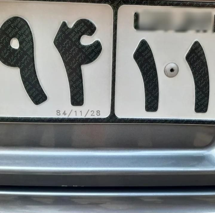 سمند X7 دوگانه سوز - 1384