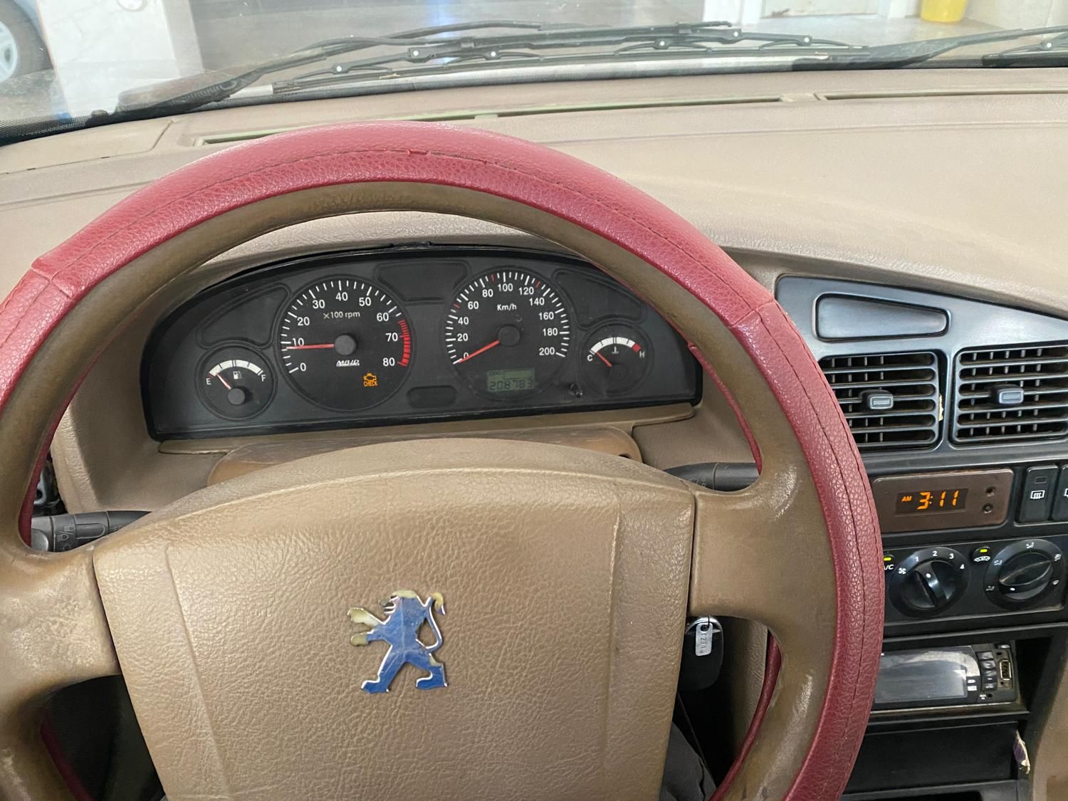 پژو 405 SLX بنزینی  XU7 - 1390
