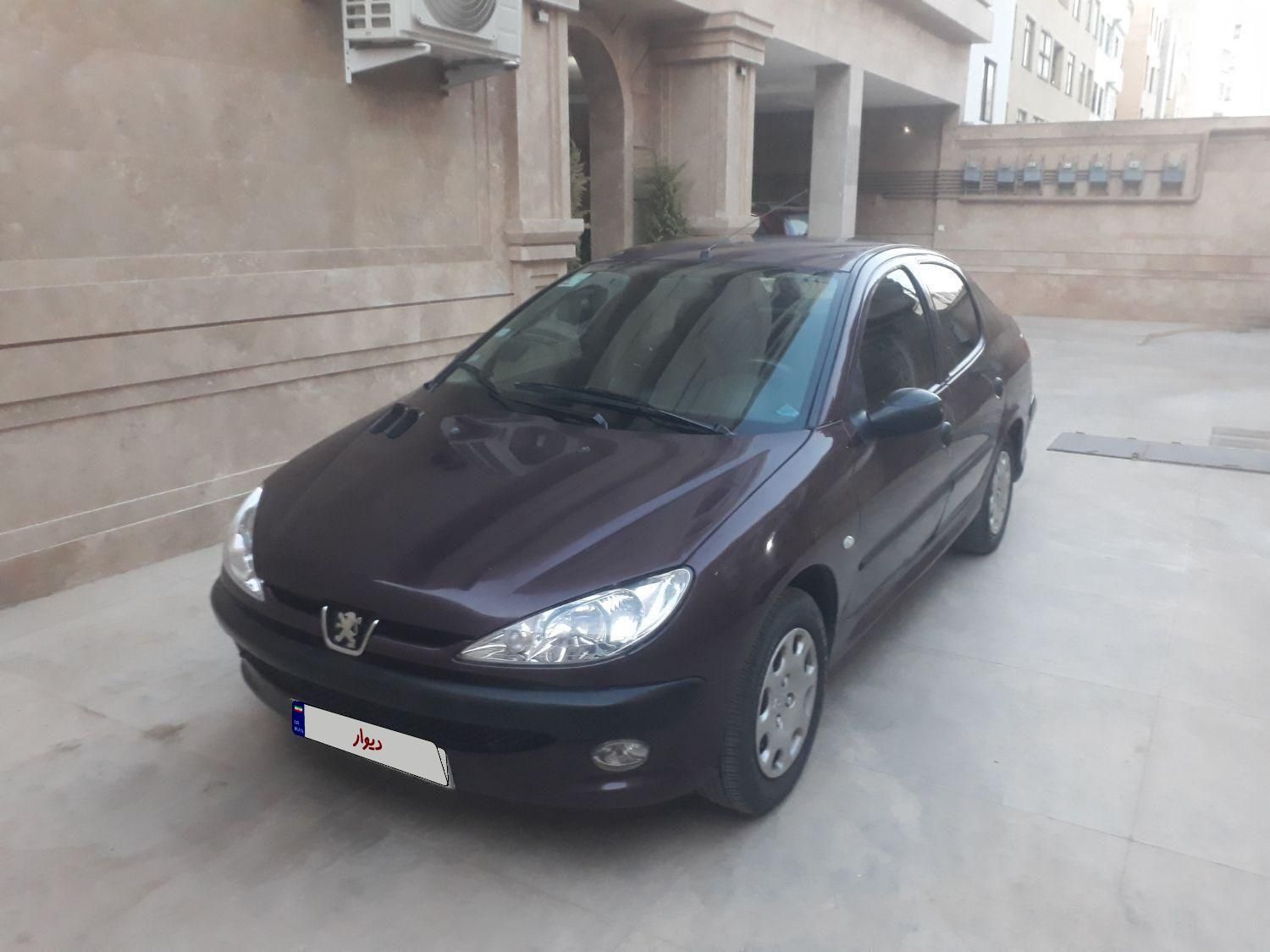 پژو ۲۰۶ صندوق دار v6 - 1389