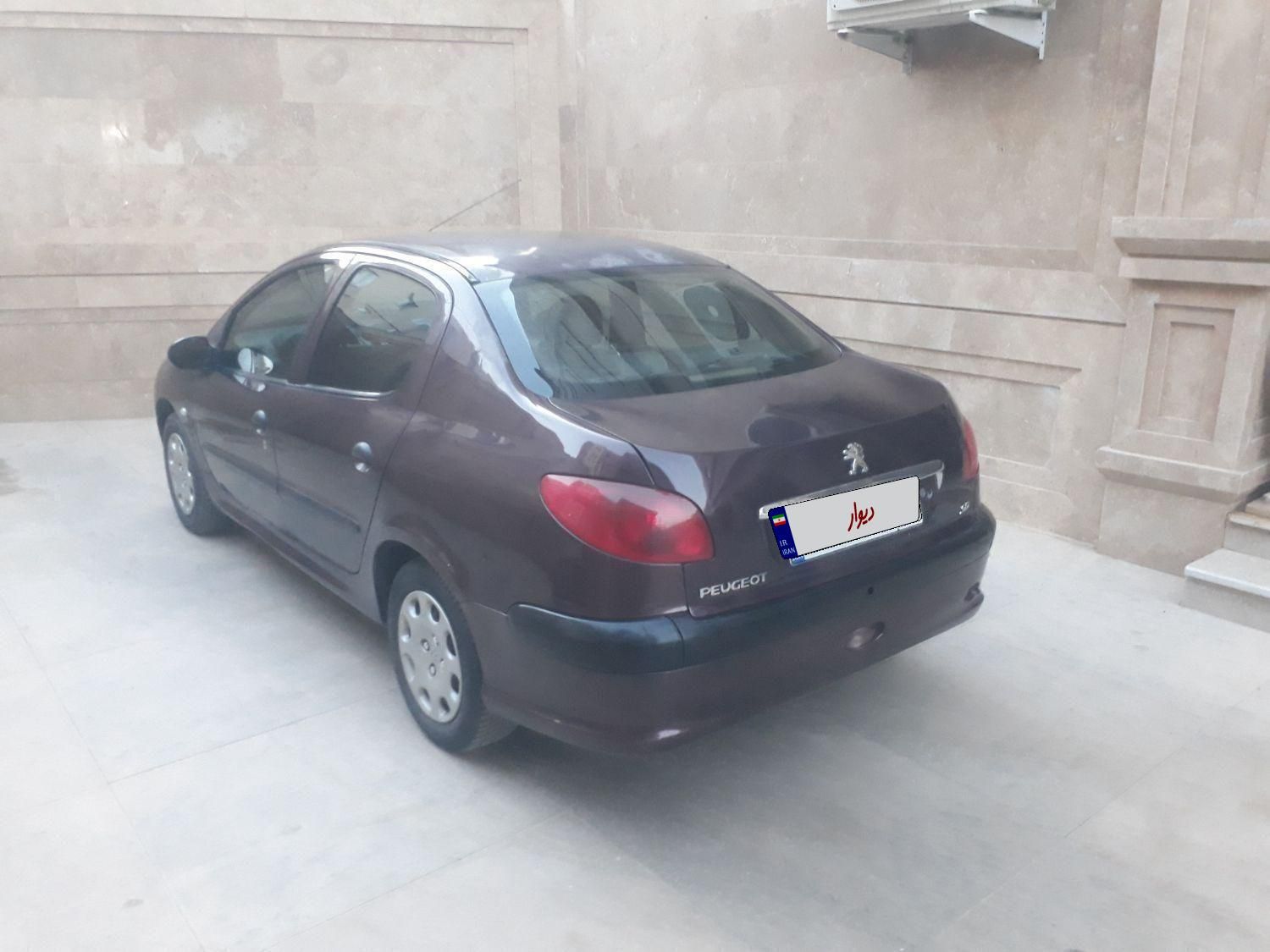 پژو ۲۰۶ صندوق دار v6 - 1389