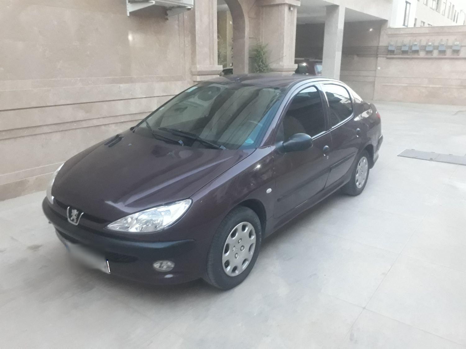 پژو ۲۰۶ صندوق دار v6 - 1389
