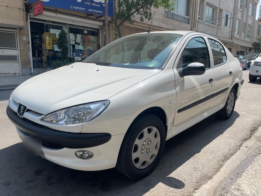 پژو ۲۰۶ صندوق دار v8 - 1388
