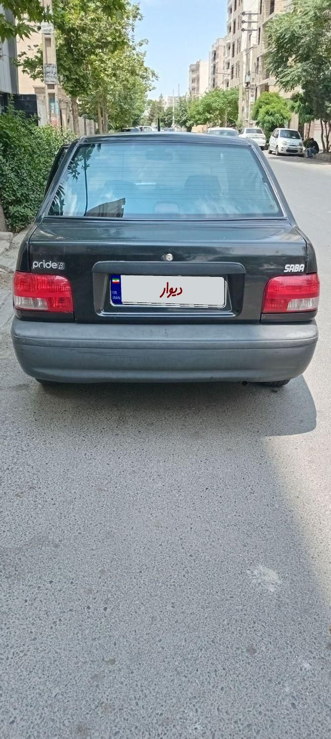 پراید صبا بنزینی - 1387