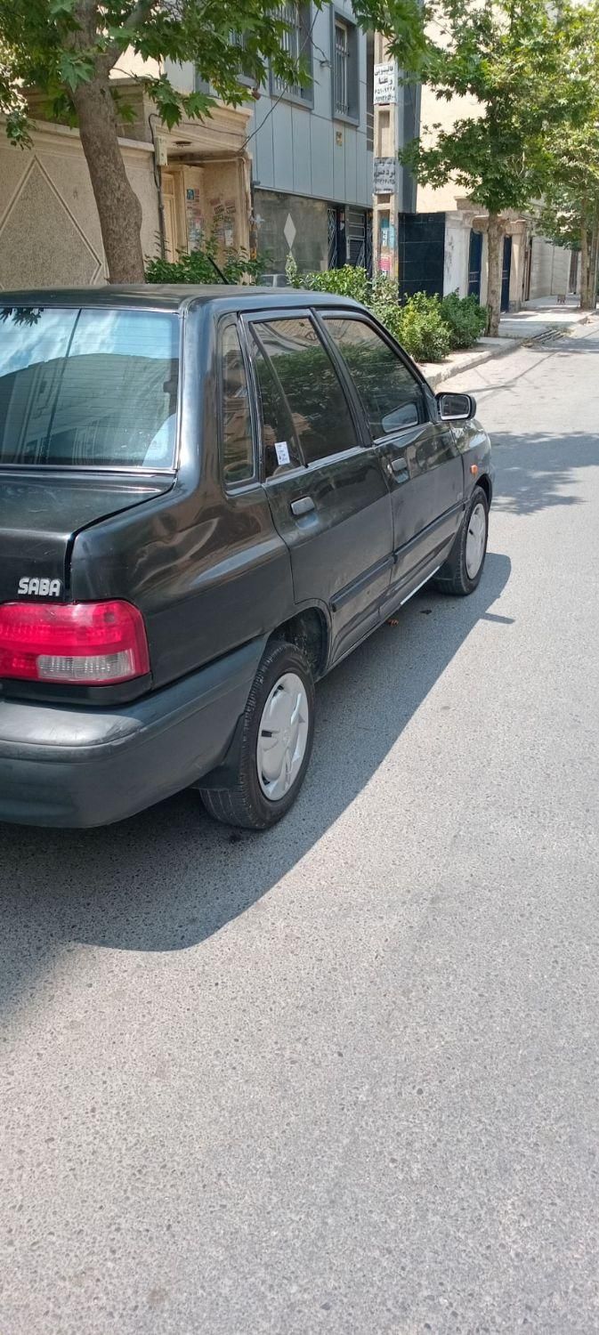 پراید صبا بنزینی - 1387
