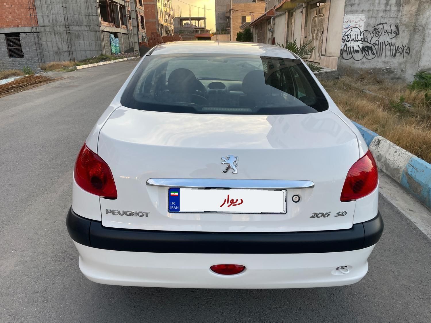 پژو ۲۰۶ صندوق دار v6 - 1388