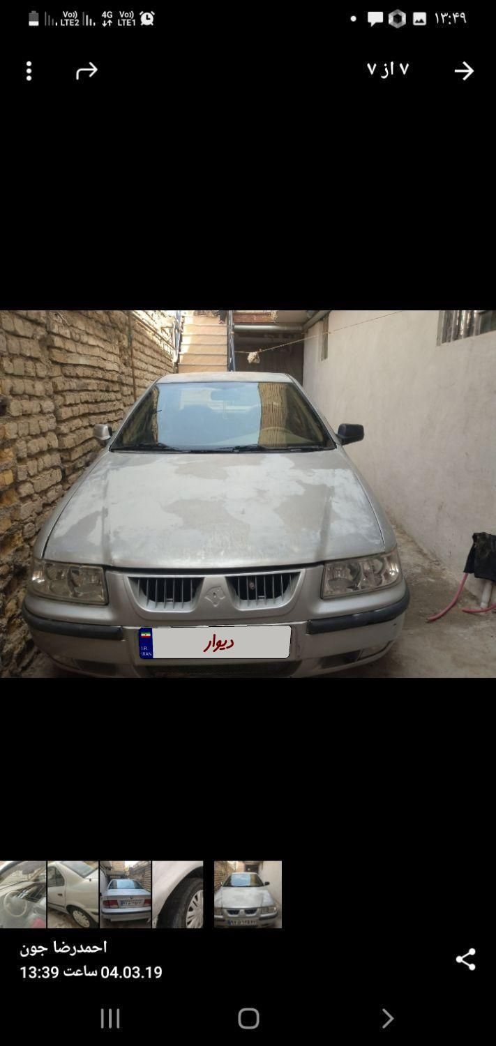 سمند X7 بنزینی - 1383