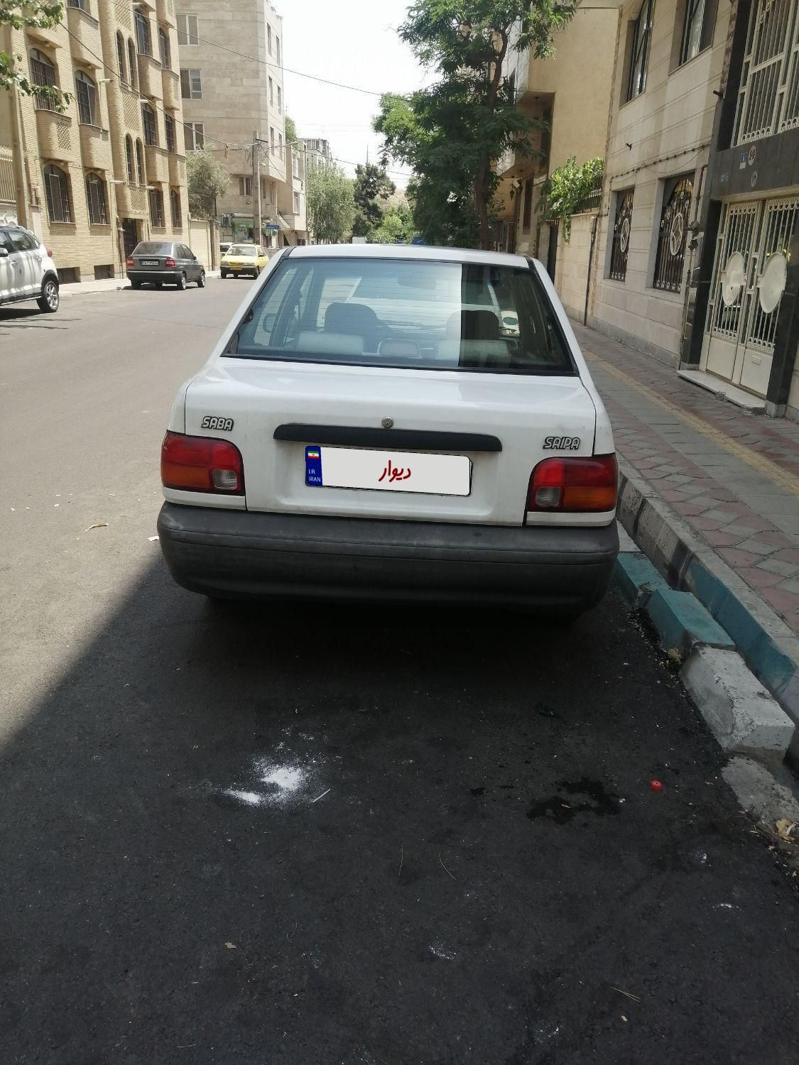 پراید صبا بنزینی - 1386