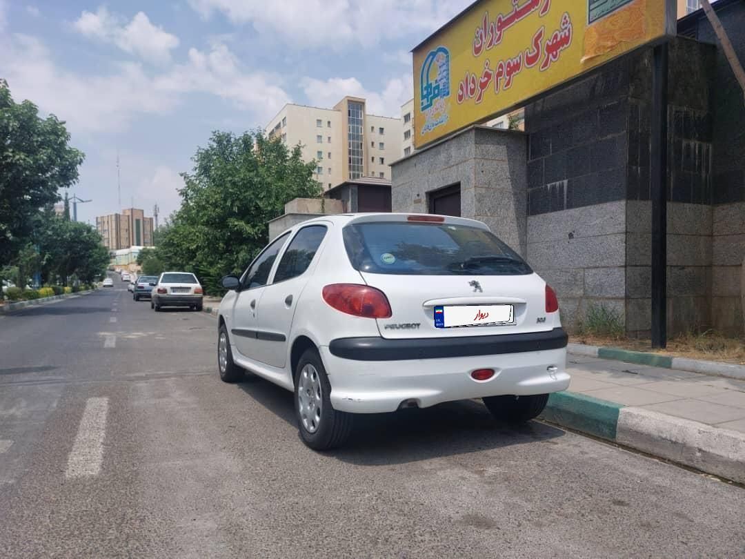 پژو 206 تیپ 3 - 1397