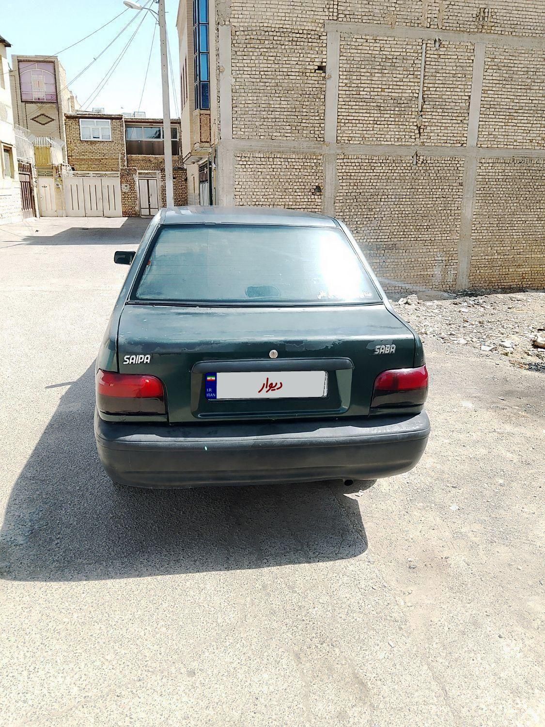 پراید صبا بنزینی - 1378