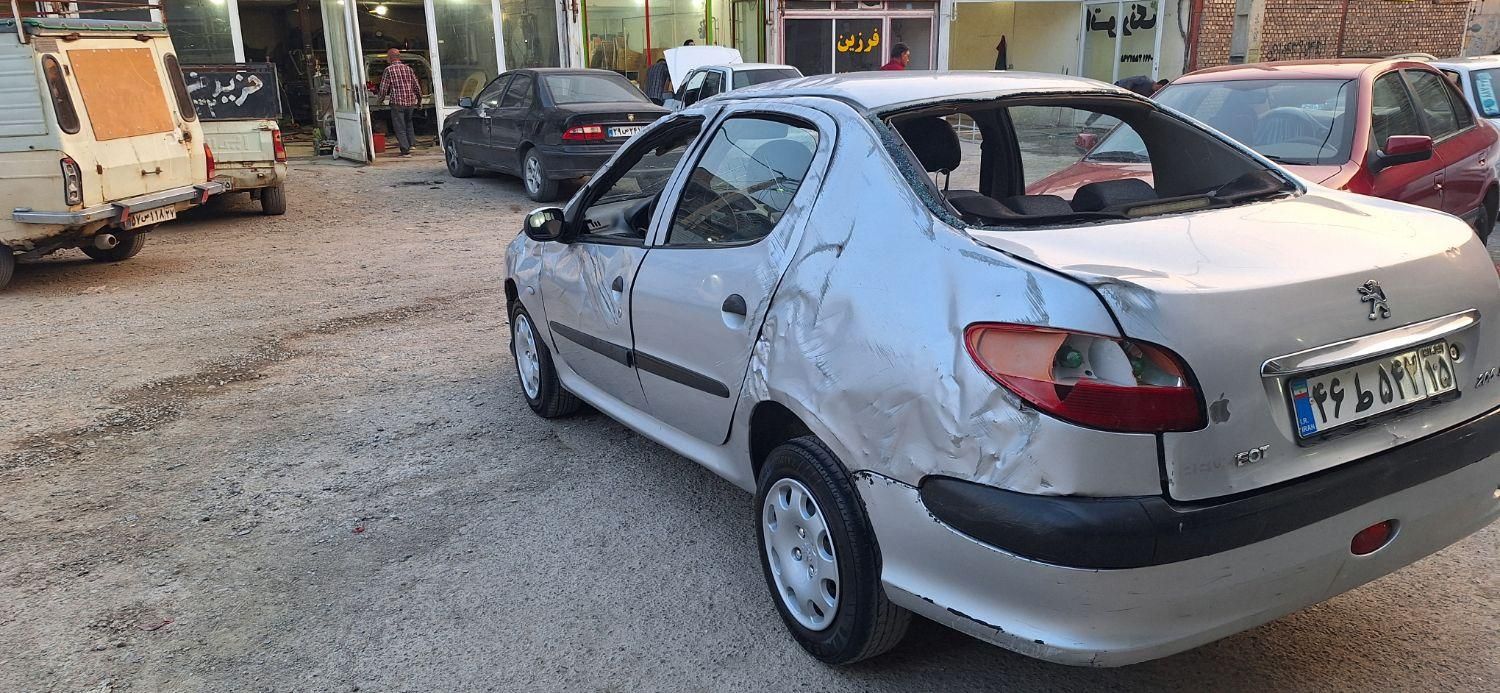 پژو ۲۰۶ صندوق دار v8 - 1386