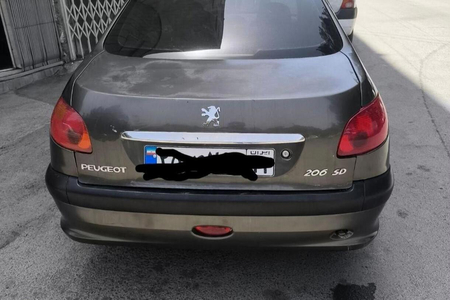 پژو ۲۰۶ صندوق دار v8 - 1386