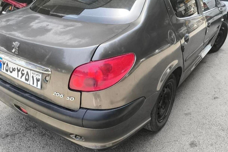 پژو ۲۰۶ صندوق دار v8 - 1386