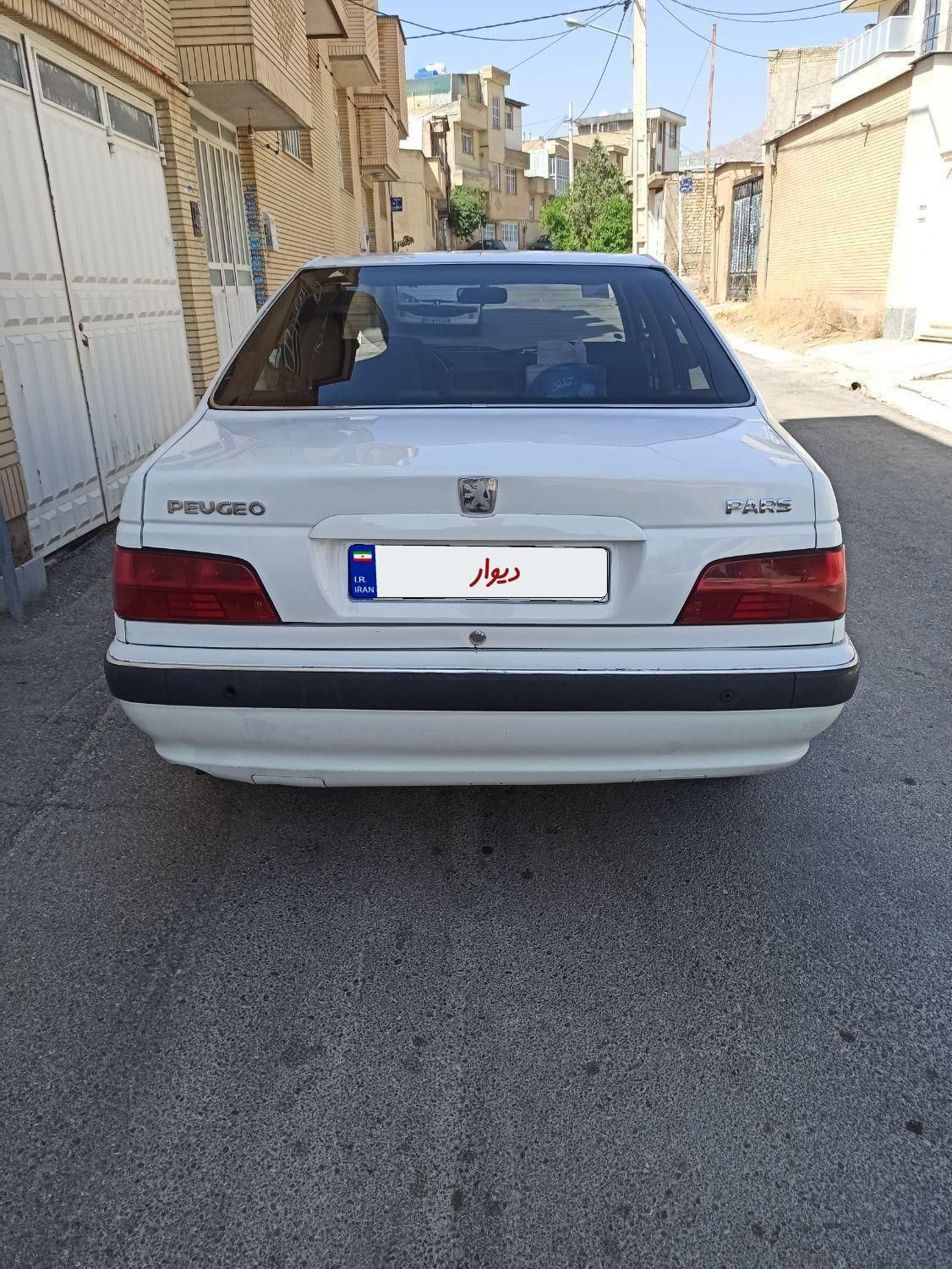 پژو پارس دوگانه سوز - 1395