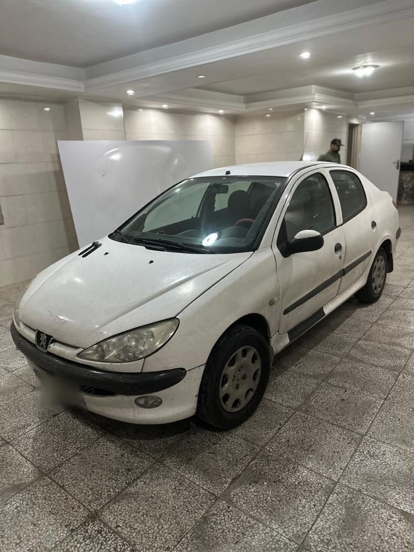 پژو ۲۰۶ صندوق دار v8 - 1388