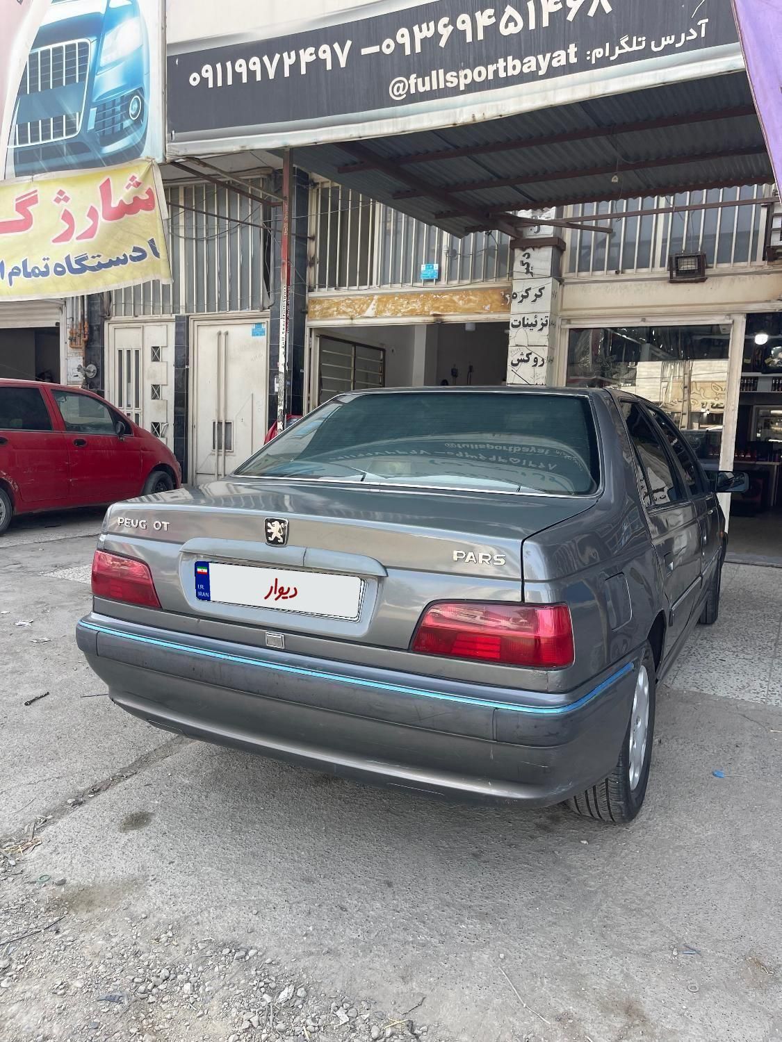پژو پارس دوگانه سوز - 1389