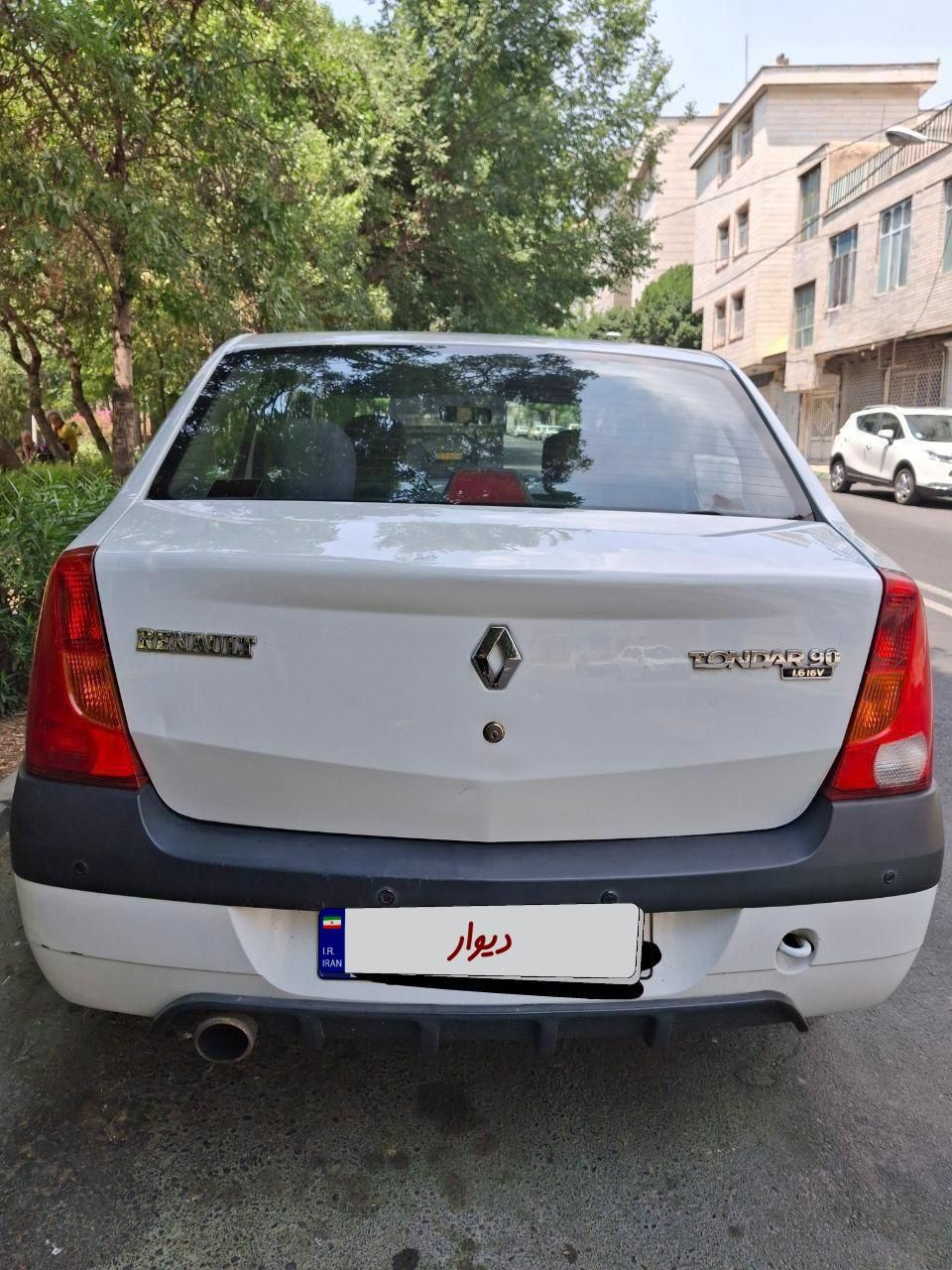 رنو پارس تندر گیربکس JHQ + مولتی مدیا - 1394