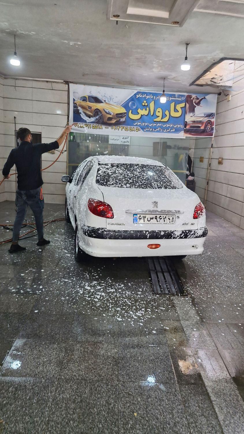 پژو ۲۰۶ صندوق دار v8 - 1391