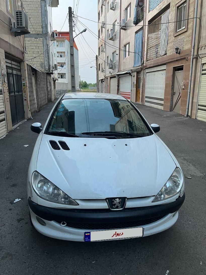 پژو ۲۰۶ صندوق دار v8 - 1388
