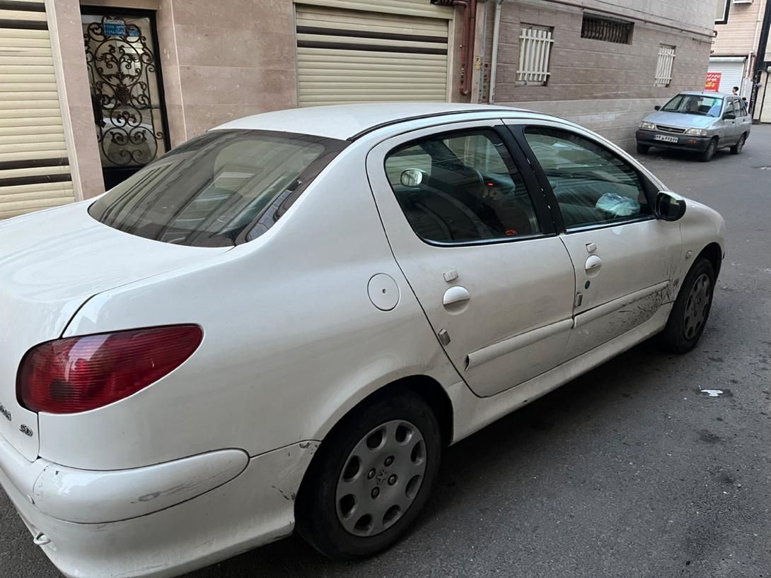 پژو ۲۰۶ صندوق دار v8 - 1388