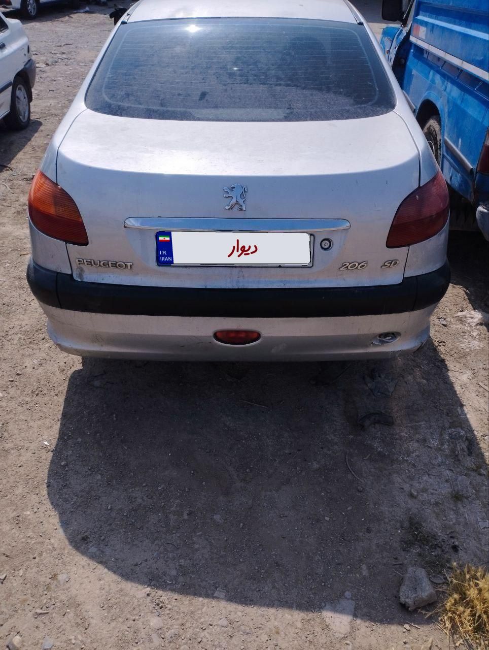 پژو ۲۰۶ صندوق دار v2 - 1387