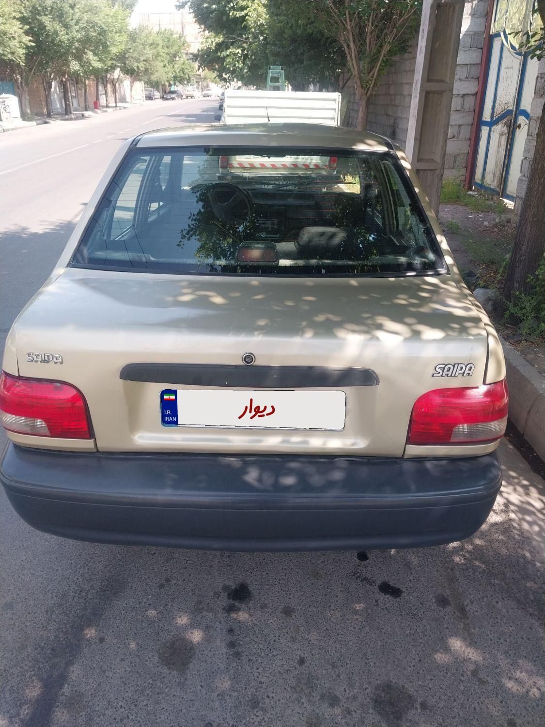 پراید صبا بنزینی - 1386
