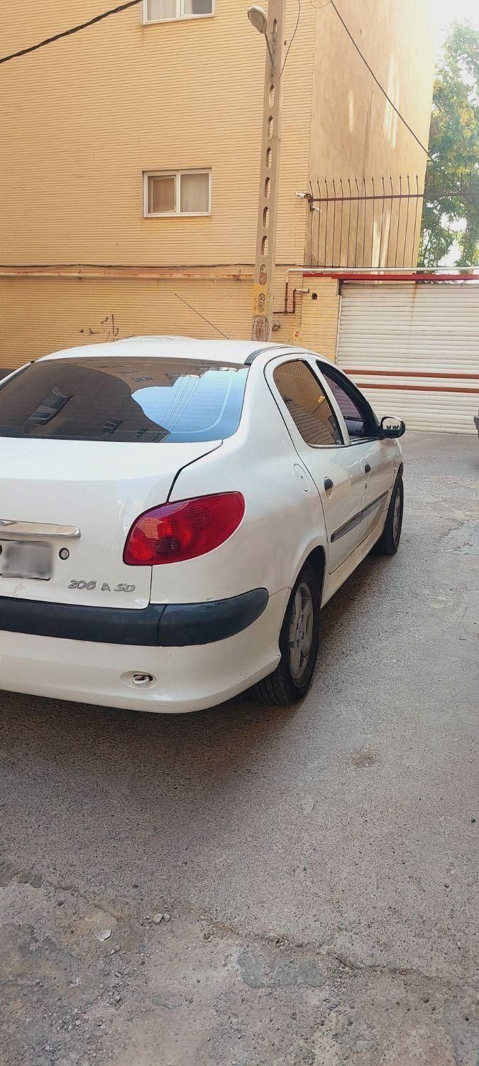 پژو ۲۰۶ صندوق دار v9 - 1387